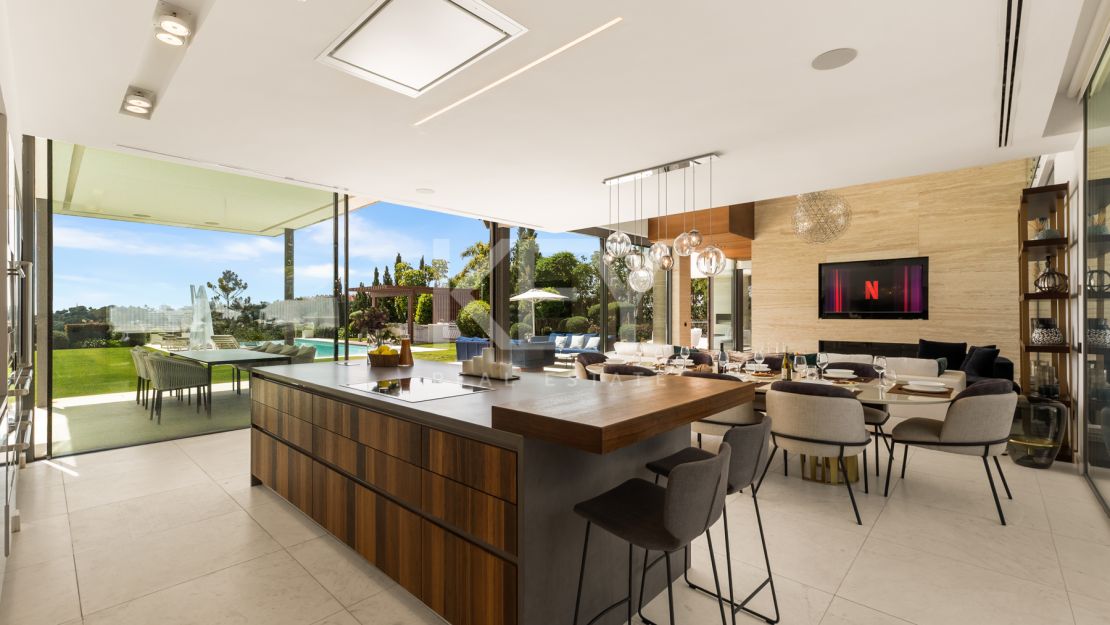 Villa Venere: A Modern villa for rent in the prestigious location in La Cerquilla, Nueva Andalucia, Marbella