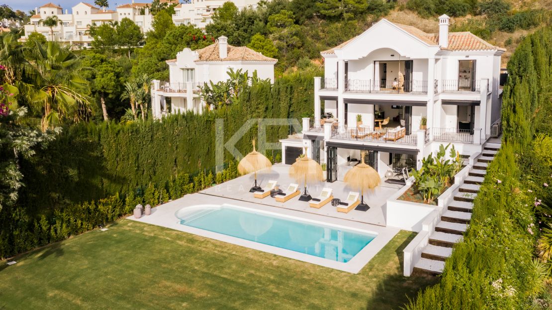 Newly renovated modern Villa for sale and holiday rental in Benahavis