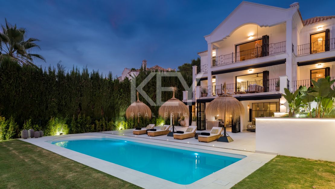 Newly renovated modern Villa for sale and holiday rental in Benahavis