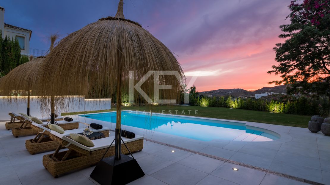 Newly renovated modern Villa for sale and holiday rental in Benahavis