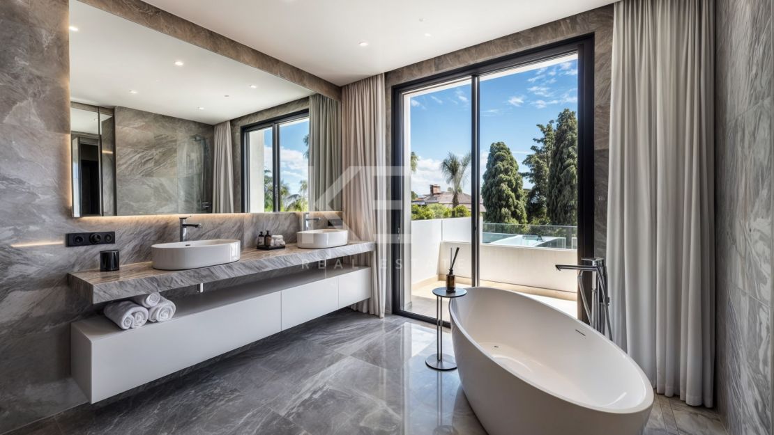 Sea views luxury villa for sale in Lomas de Marbella Club, Golden Mile