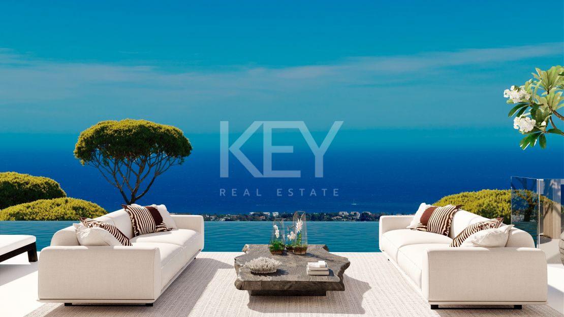 Panoramic sea views villa for sale in Real de La Quinta, Benahavis