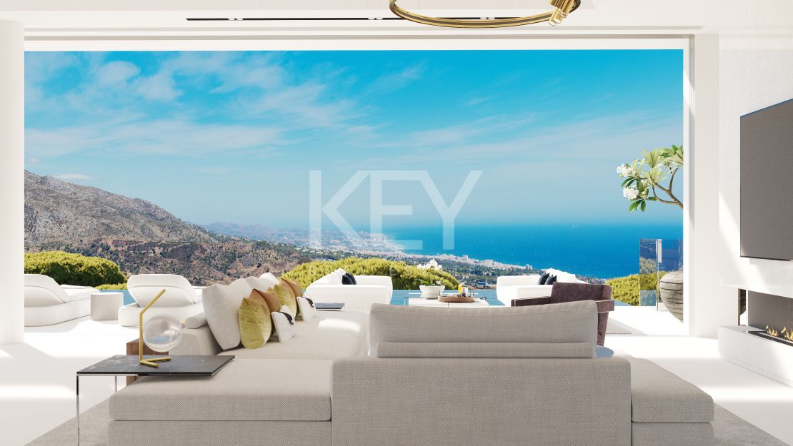 Panoramic sea views villa for sale in Real de La Quinta, Benahavis