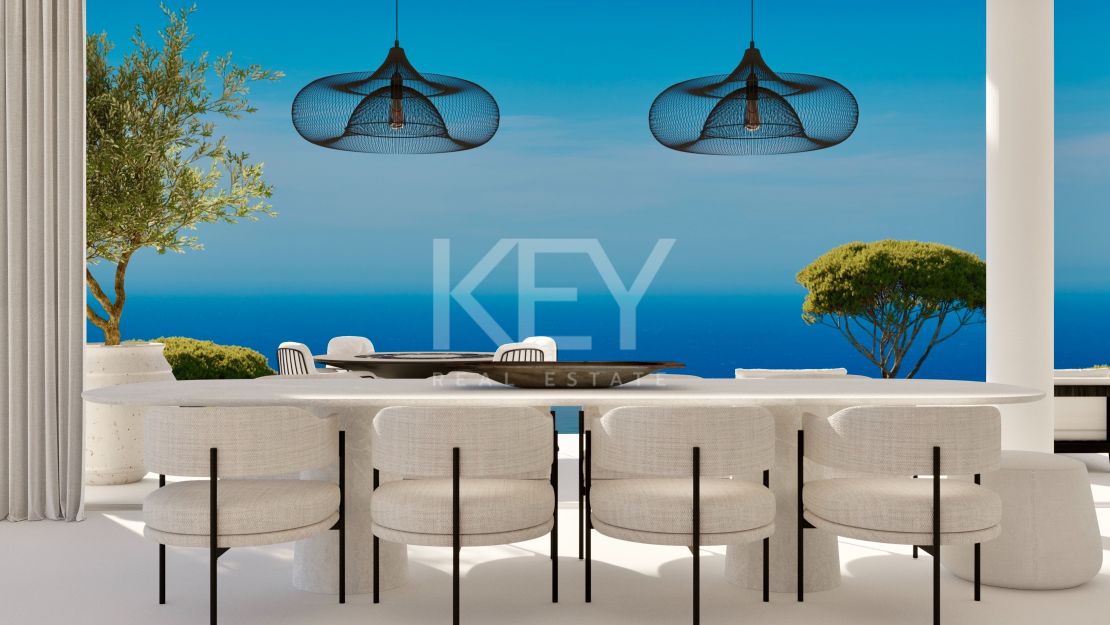 Panoramic sea views villa for sale in Real de La Quinta, Benahavis