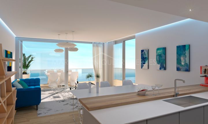 Apartamento con espectaculares vistas panorámicas al mar Mediterráneo