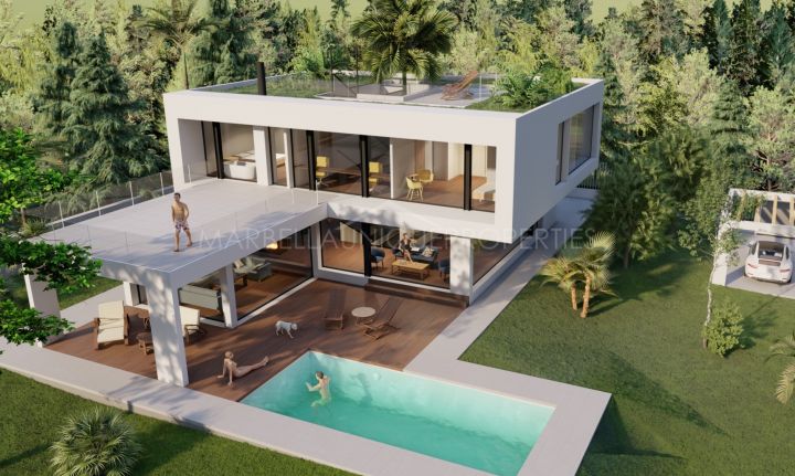 Luxury 3 bedroom brand new villa in Elviria, Marbella East