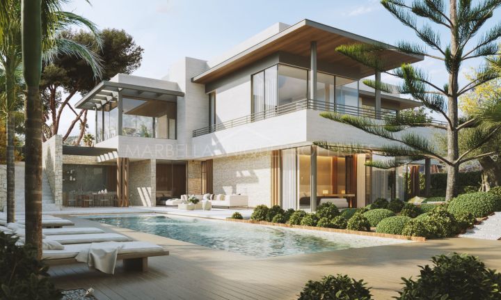 Moderna villa de 5 dormitorios en La Carolina, Milla de Oro de Marbella