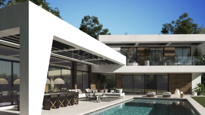 New build modern villa for sale in Guadalmina Baja