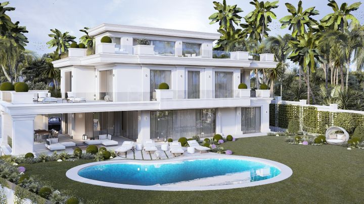 Contemporary villa for sale in Marbella, South of Spain
