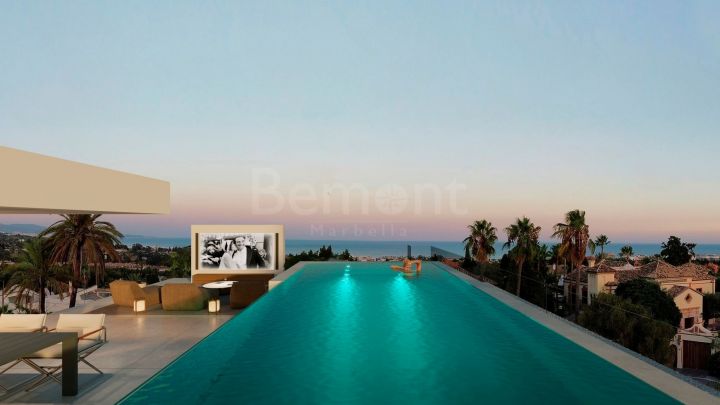 Luxury properties with sea views for sale in Nueva Andalucia