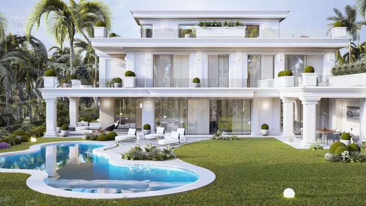 Luxury new build villa for sale in Marbella Golden Mile