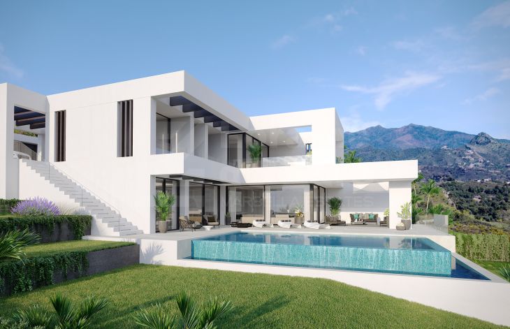 Stunning residential complex of luxury villas on the New Golden Mile in Estepona