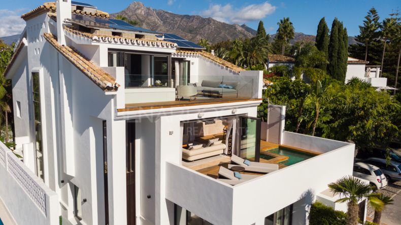 Luxueuse maison de plage à Puente Romano, le Golden Mile de Marbella