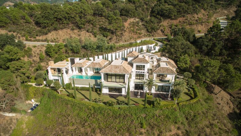 La Zagaleta, villa avec une vue spectaculaire sur les montagnes.