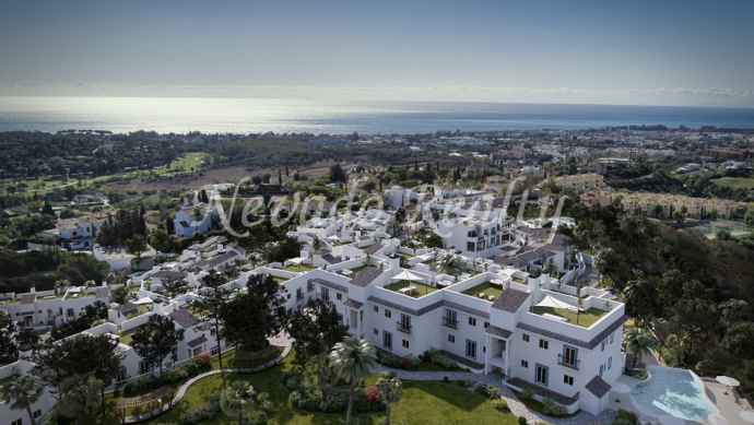 					Appartments and penthouses in Benahavís with views of the golf, the sea and the mountains
			