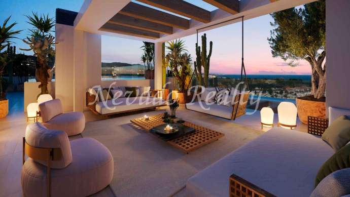					Brand new flats and penthouses near Puente Romano for sale. 
			