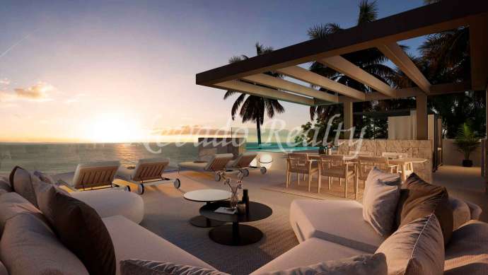 Villa à San Pedro Playa avec vue sur la mer en première ligne de plage à vendre
