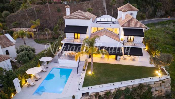 Villa à La Quinta avec vue panoramique sur la mer