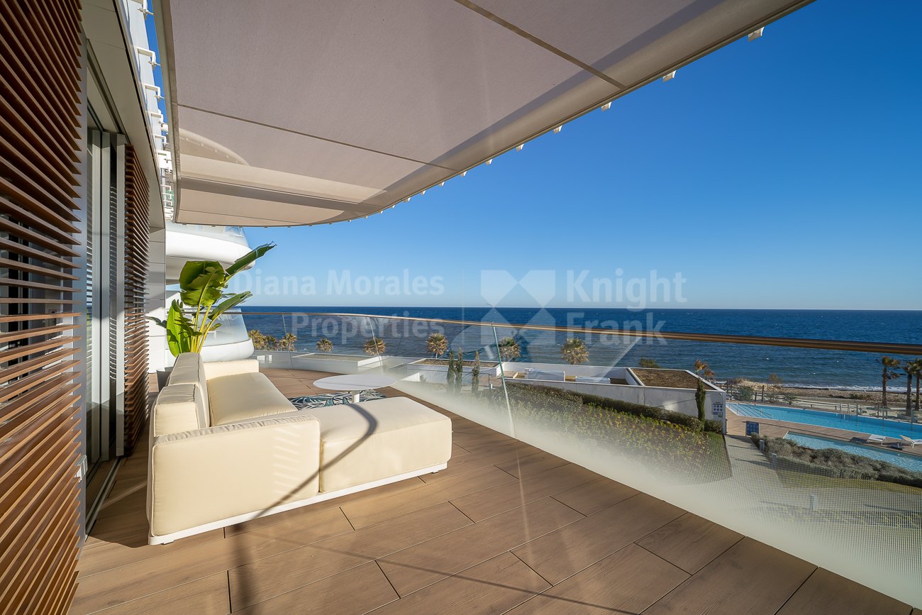 Frontline Beach Penthouses For Sale In Estepona