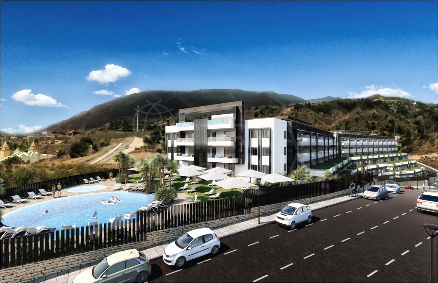 Residencial Alcudia, Estepona - Nuevo desarrollo compuesto por 140 apartamentos en una zona estupenda en el centro de Estepona