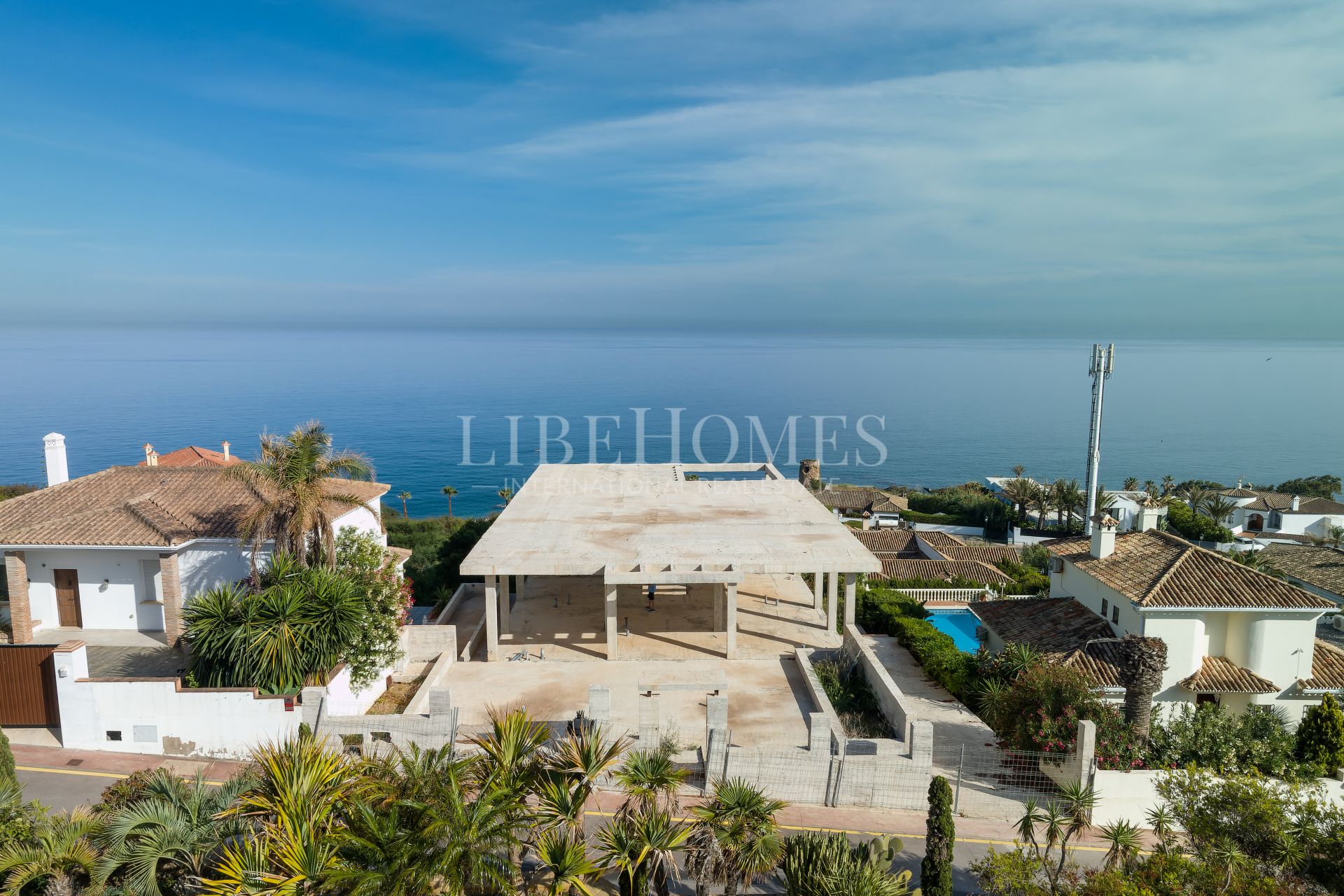 Villa neuve, belle vue sur la mer et Sotogrande, à Chullera