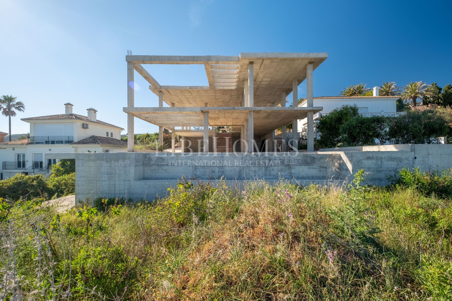 Villa neuve, belle vue sur la mer et Sotogrande, à Chullera