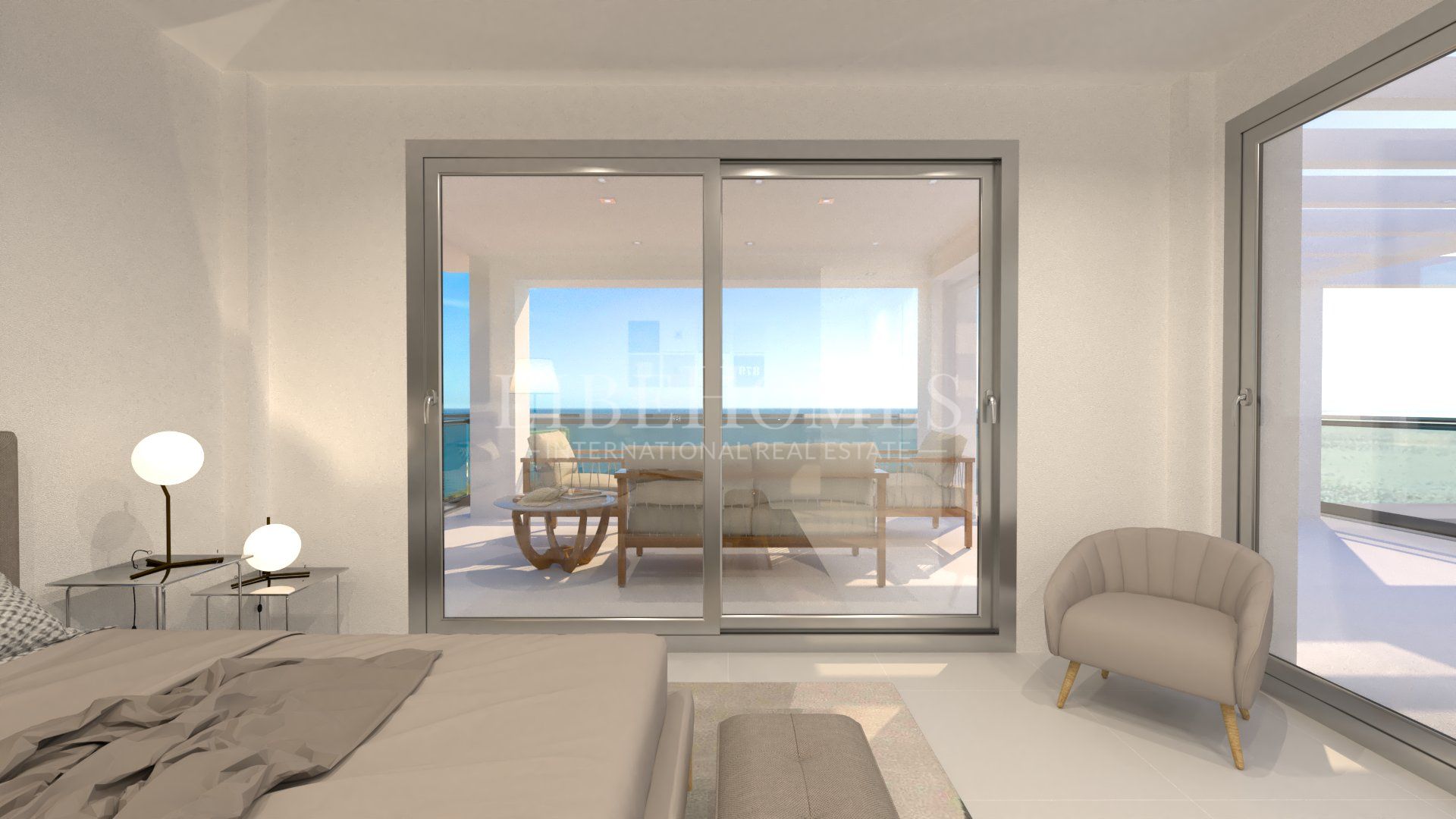 Villa neuve, belle vue sur la mer et Sotogrande, à Chullera