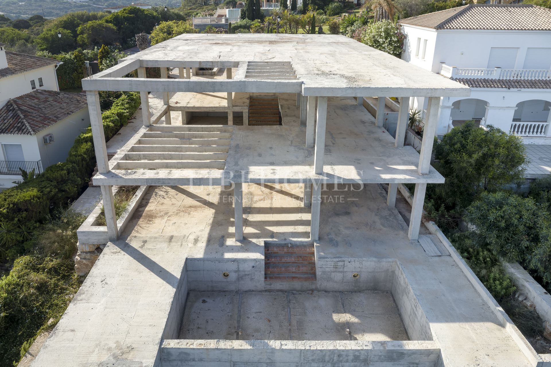 Villa neuve, belle vue sur la mer et Sotogrande, à Chullera