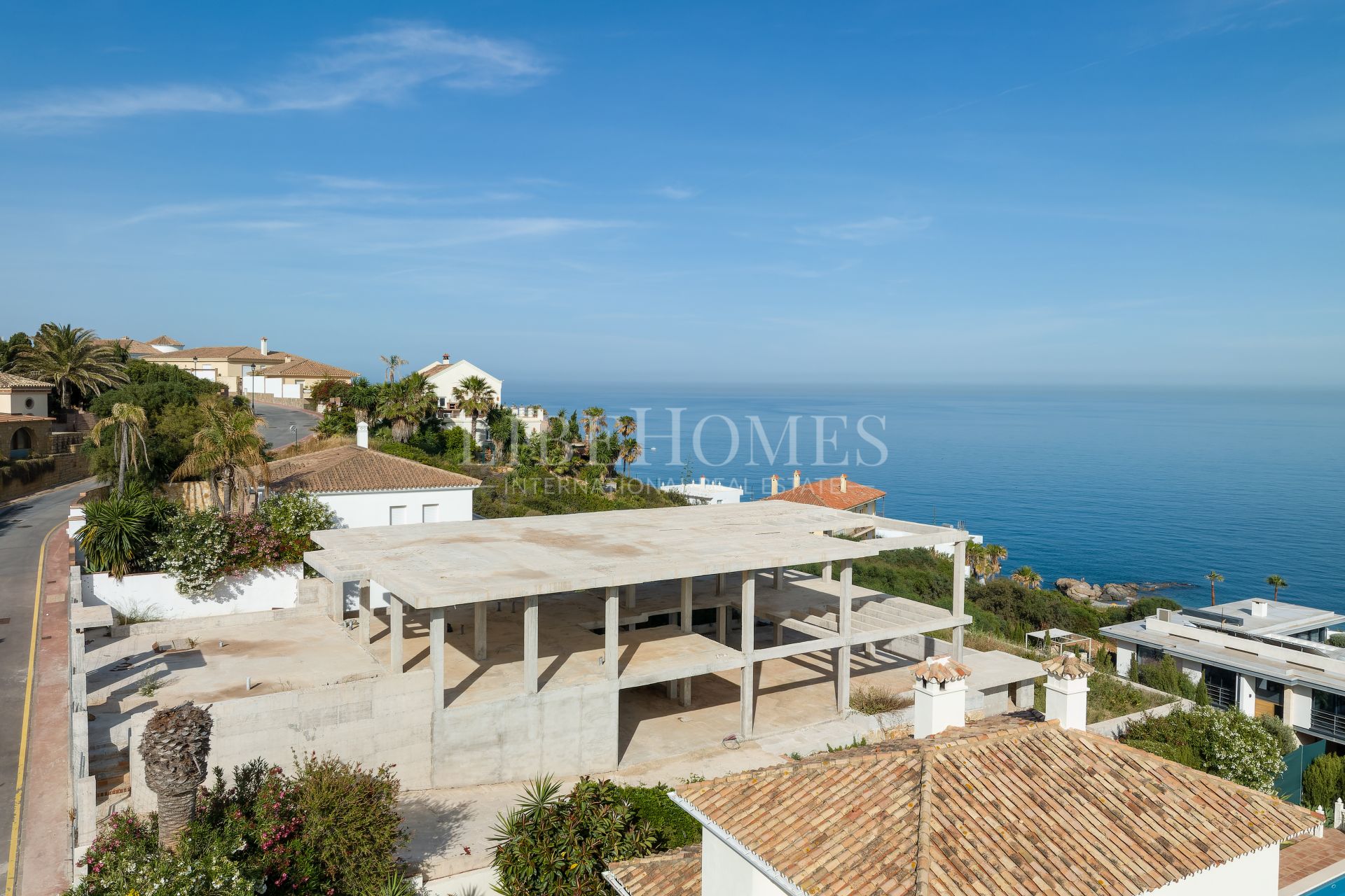 Villa neuve, belle vue sur la mer et Sotogrande, à Chullera