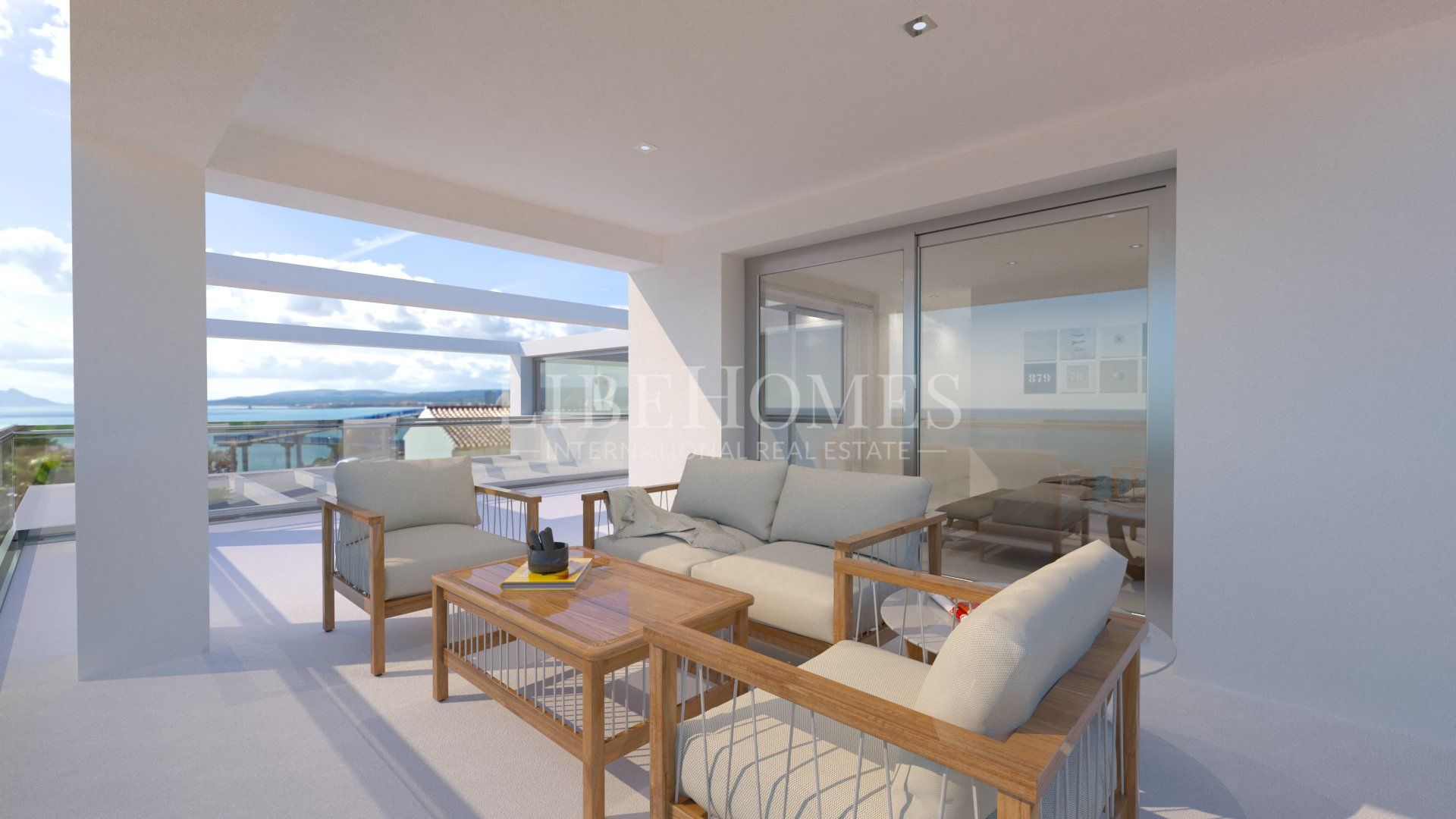 Villa neuve, belle vue sur la mer et Sotogrande, à Chullera