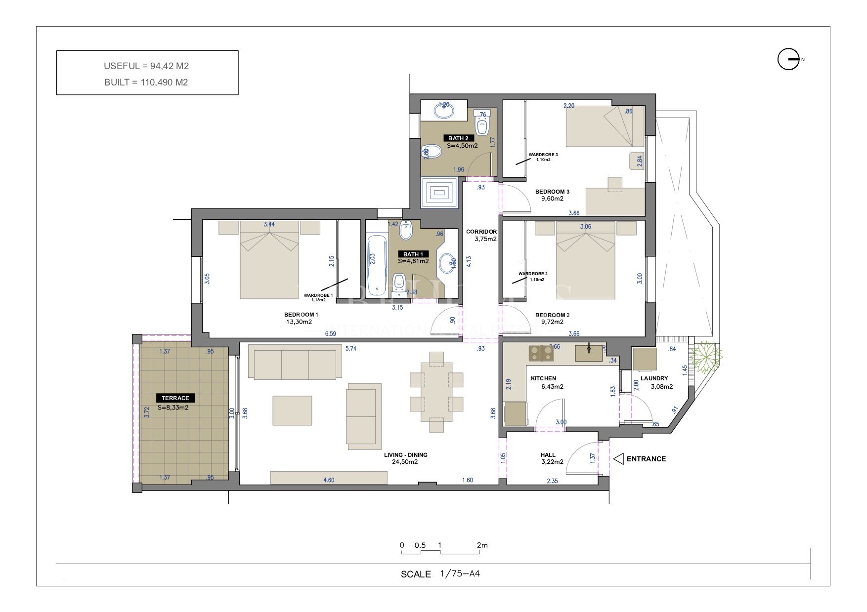 Sea side, south-oriented apartment, steps from the beach, Puerto Banus