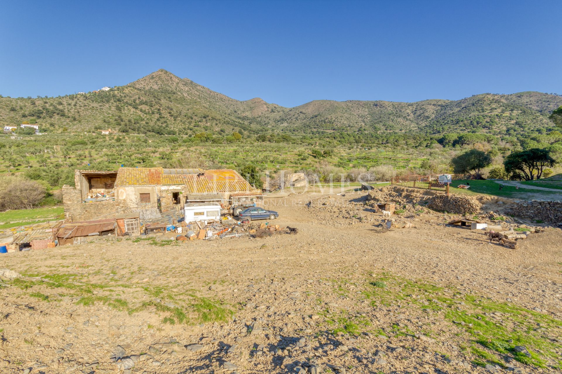 Maison de campagne de 40 hectares à la baie de Roses (Costa Brava)
