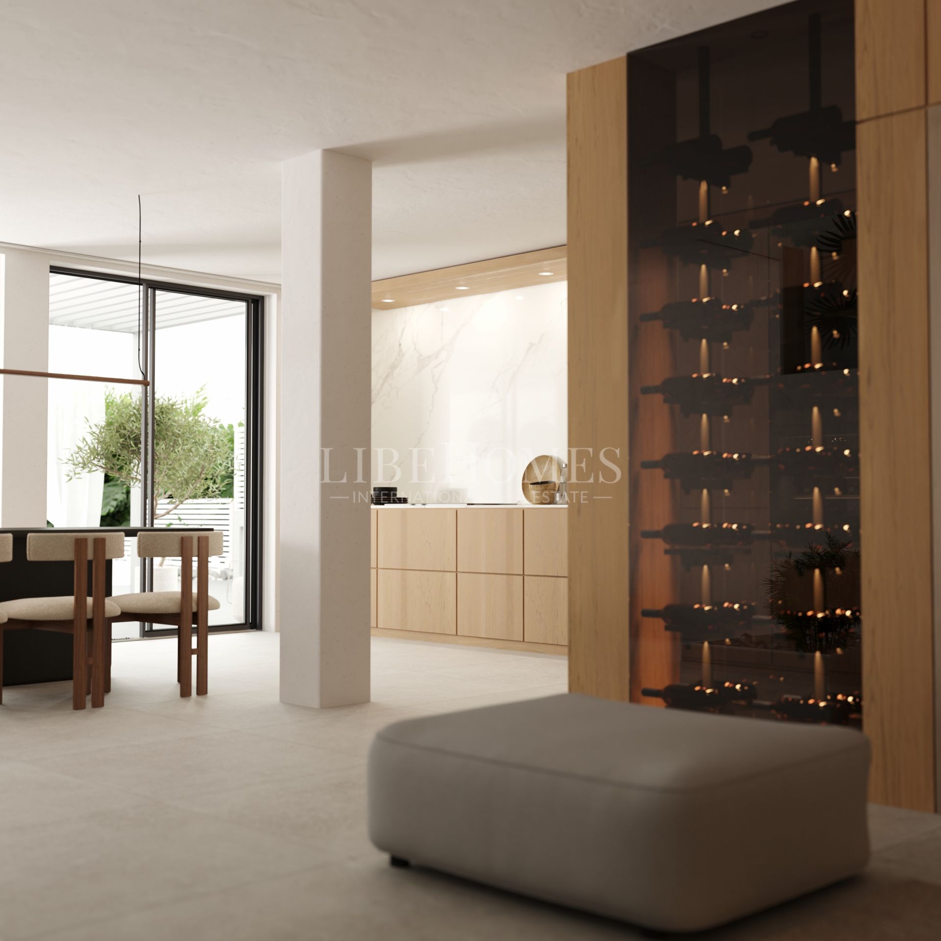 Scandinavian style villa in the Golf Valley, Nueva Andalucía, Marbella