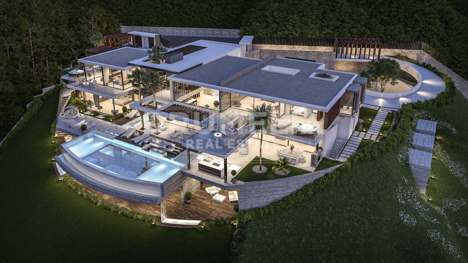 Benahavis, Exceptional Modern Luxury Villa Project, La Zagaleta, Benahavis