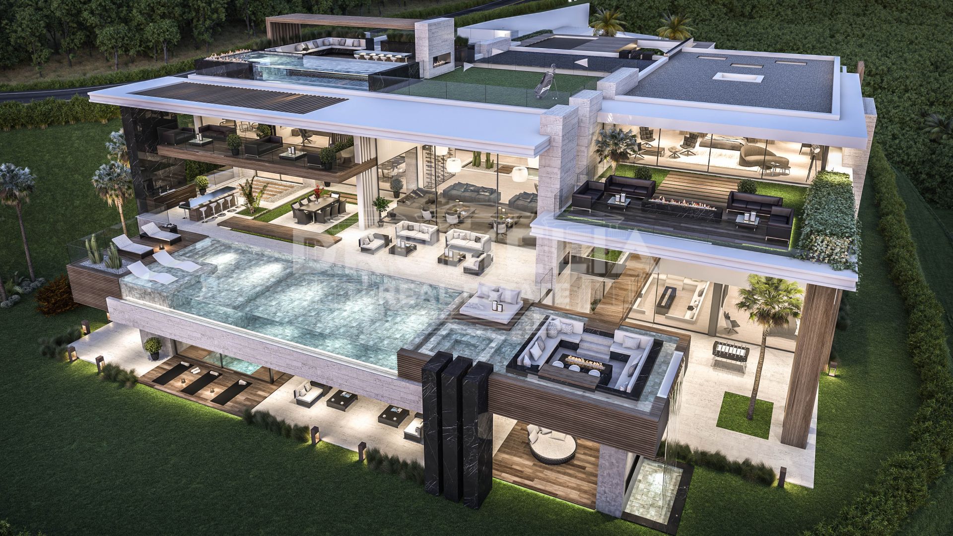 Benahavis, Brand-New Exceptional Cutting-edge Contemporary Mansion in Zagaleta, Benahavis.