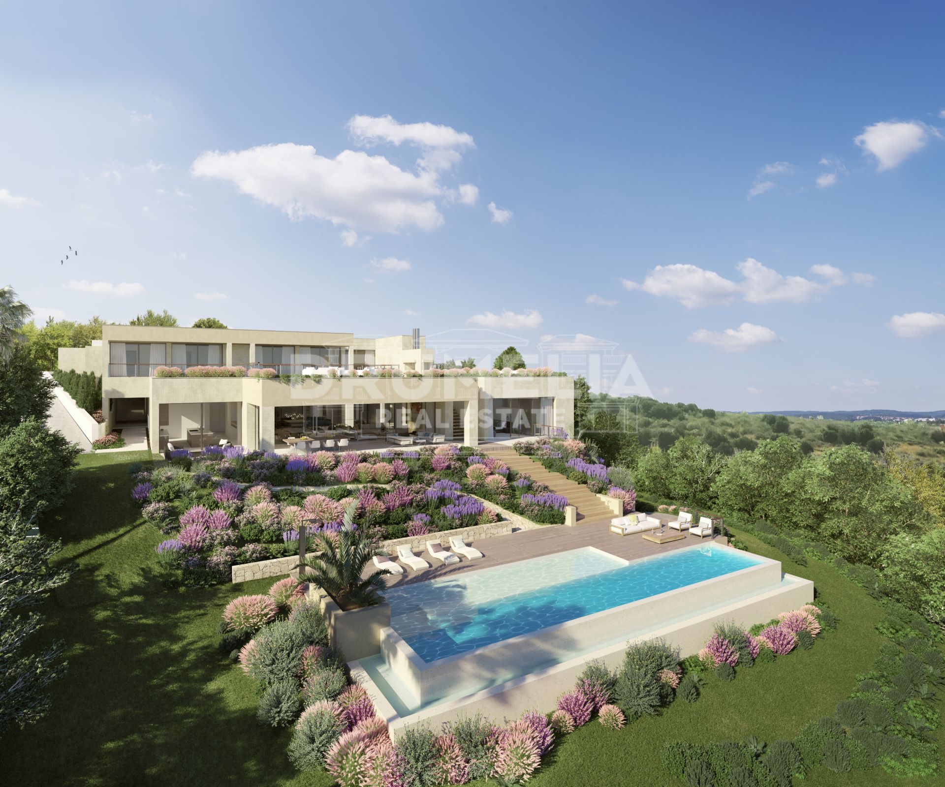 Benahavis, Stylish Frontline Golf New Contemporary Villa, Los Flamingos Golf, Benahavis