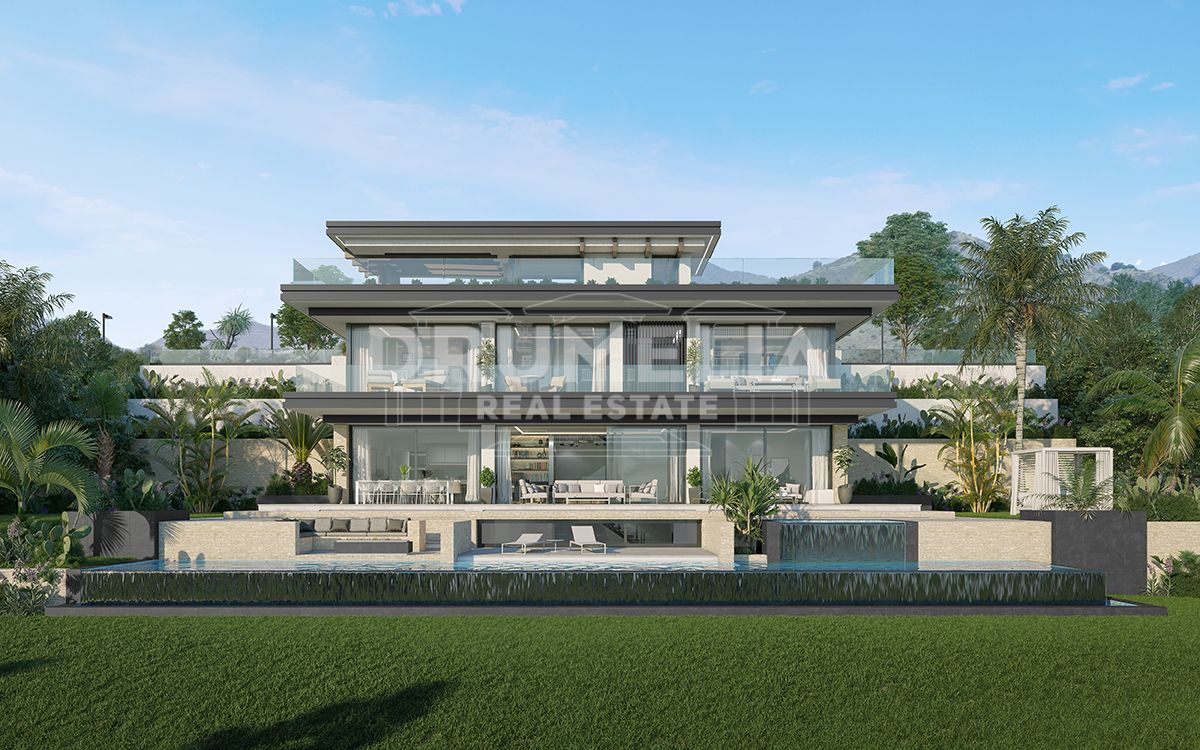 Marbella East, Brand-New Stunning Contemporary Luxurious Villa (Project), Elviria, Marbella East (Marbella).