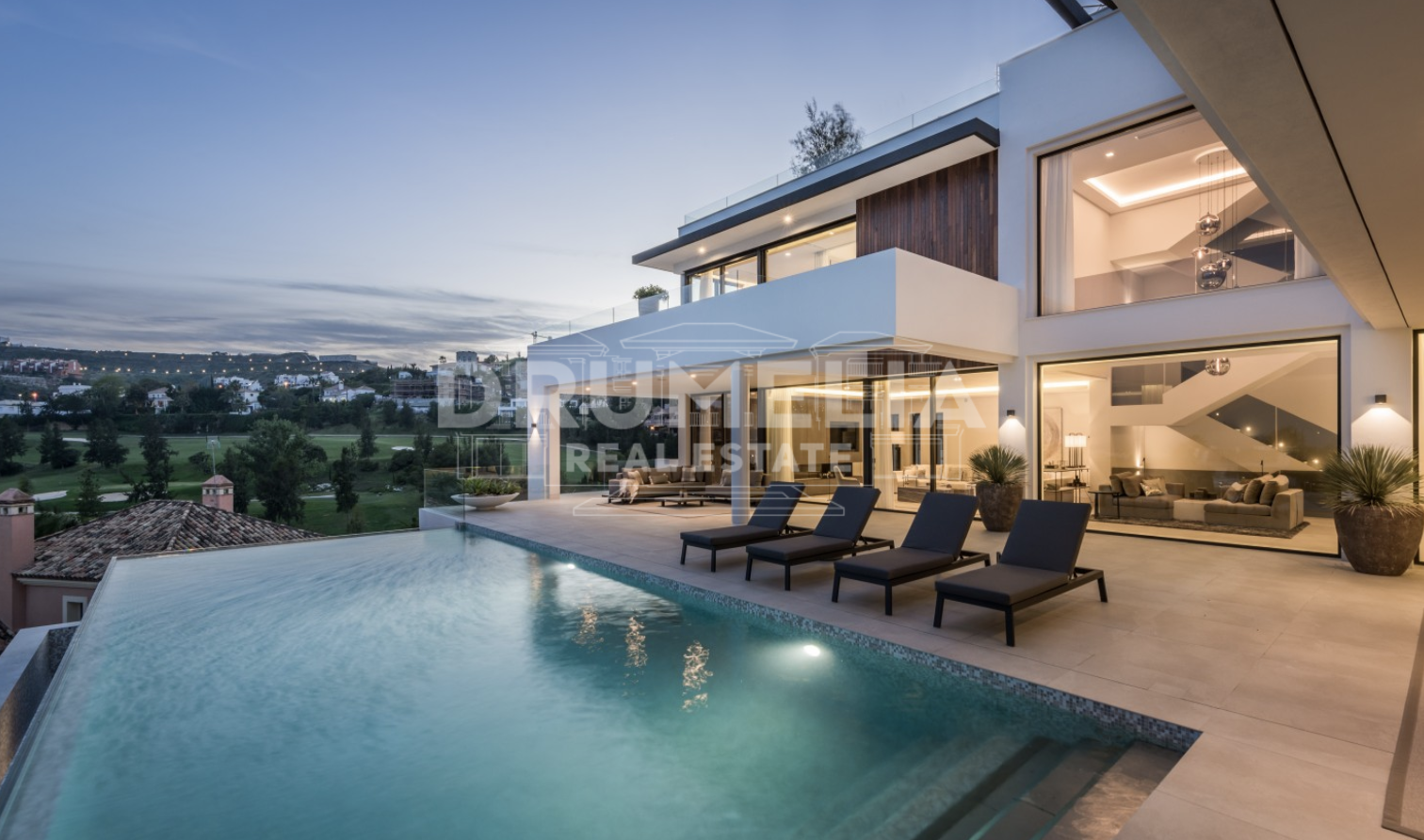 Benahavis, Captivating New Modern Luxury Villa, La Alqueria, Benahavis
