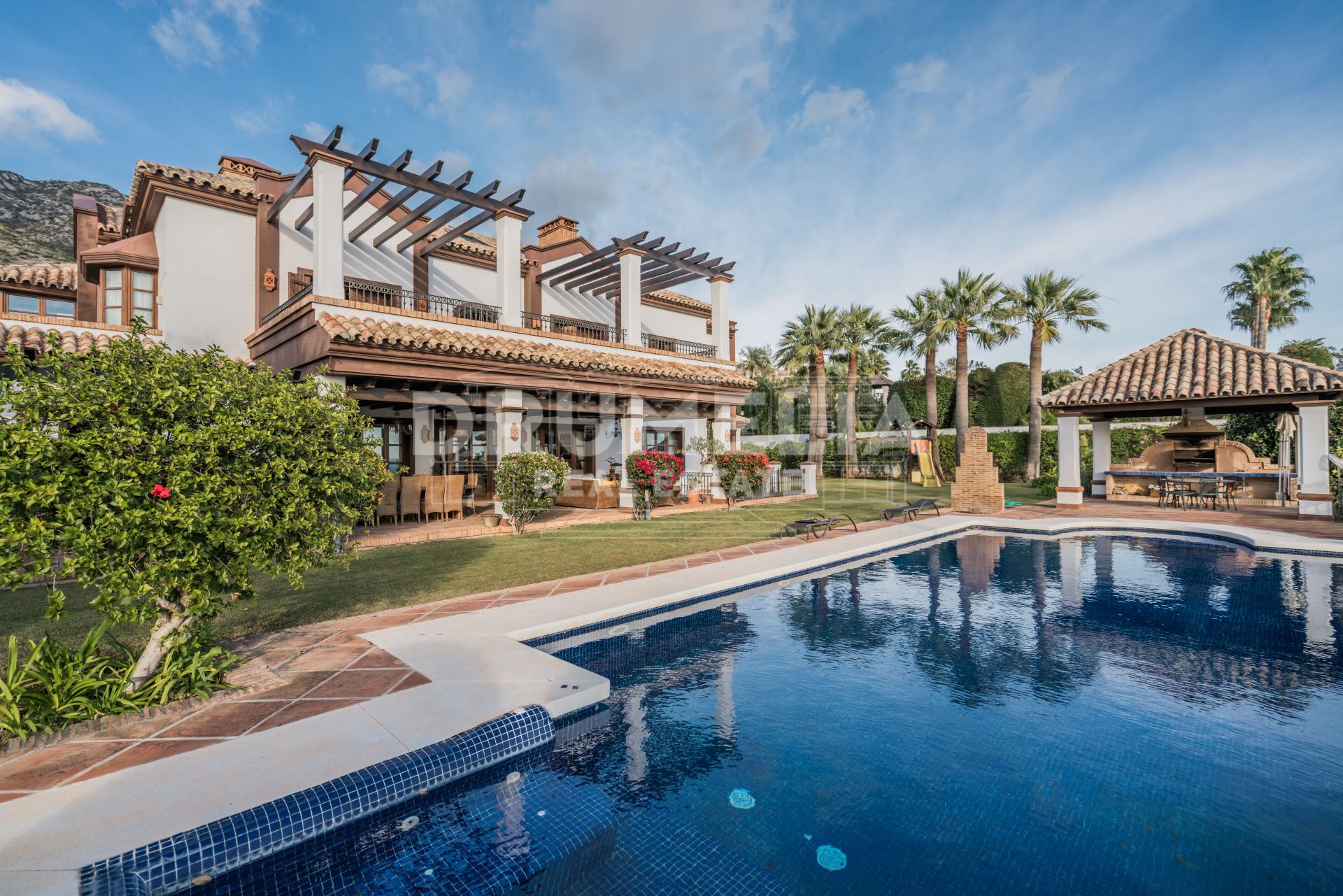 Marbella Golden Mile, Magnificent Mediterranean Style Luxury Villa, Sierra Blanca, Marbella Golden Mile