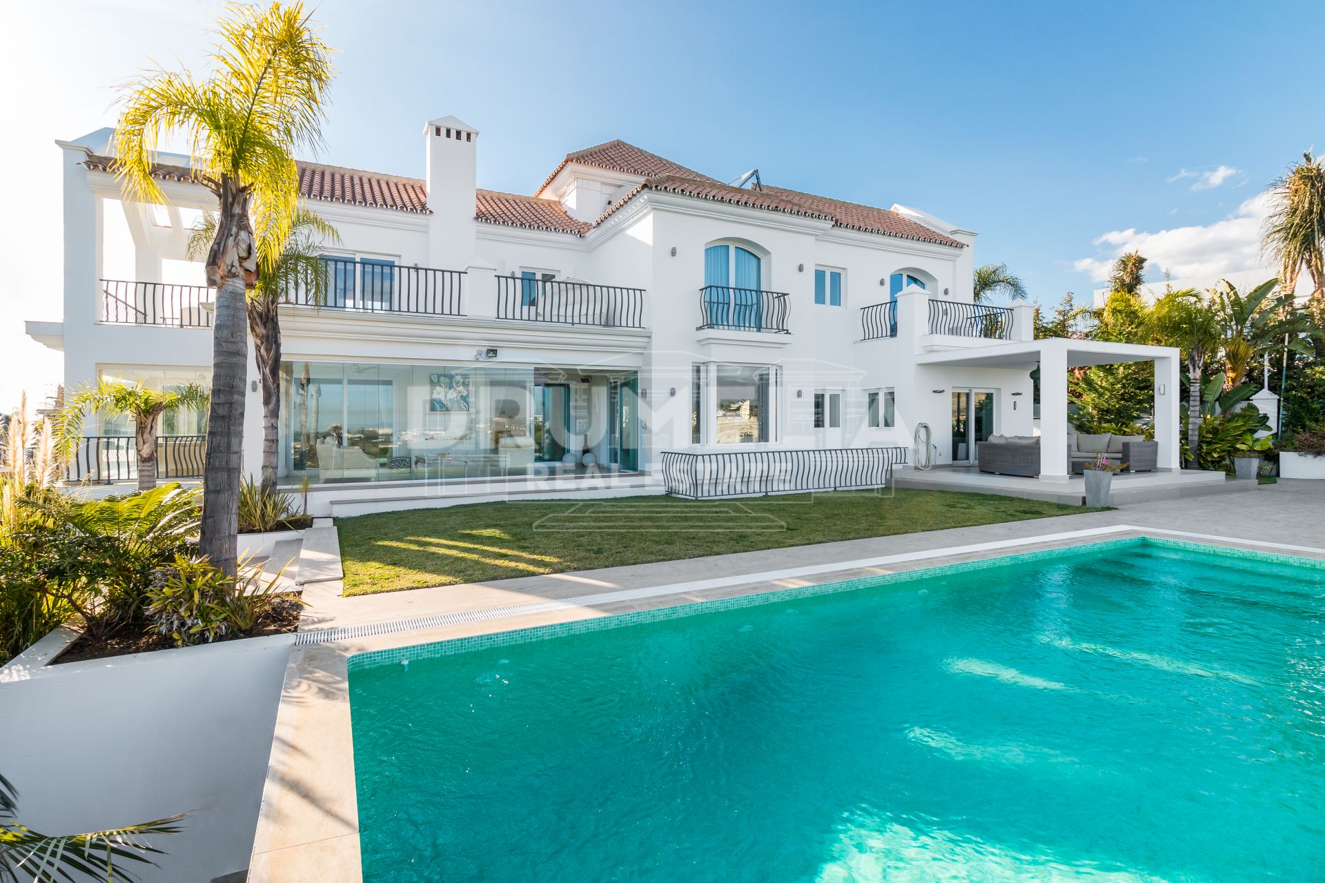 Benahavis, Fascinating Modern Mediterranean Luxury Villa with Panoramic Views, Los Flamingos Resort, Benahavis.