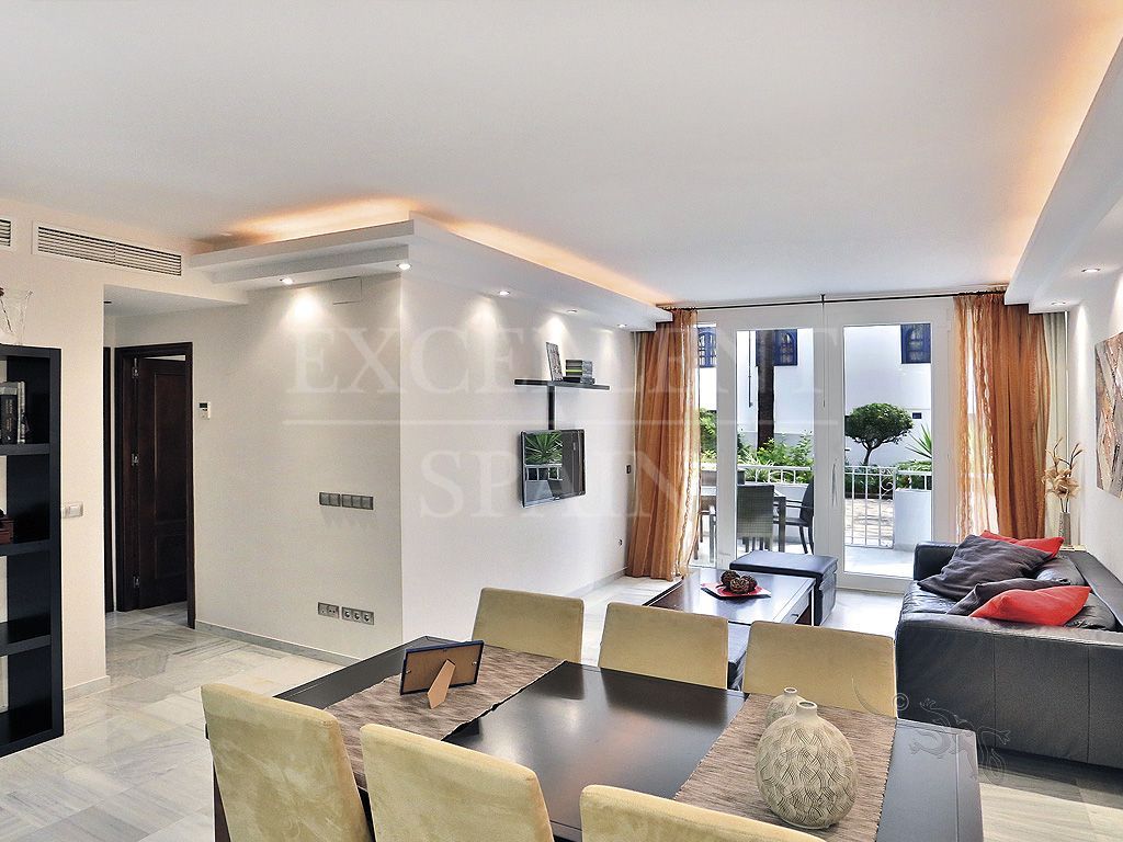Appartement begane grond in Port Oasis, Marbella Golden Mile