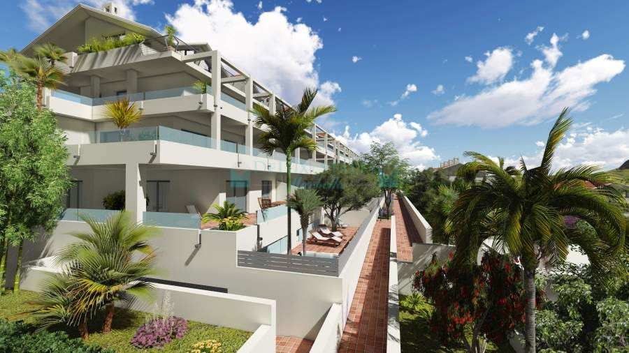 Newly built duplex penthouse at New Golden Mile, Estepona, Costa del Sol