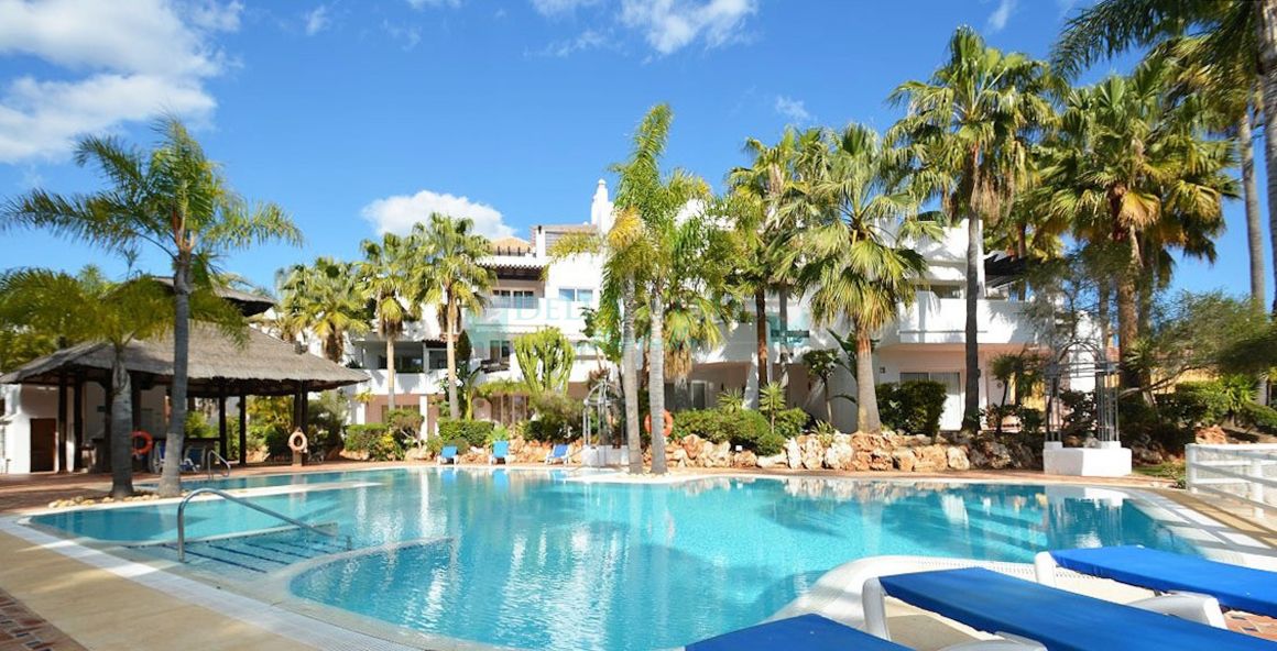 Magnificent 3 bedroom duplex penthouse is located in beautiful, peaceful gated complex Jardines de Aldaba.