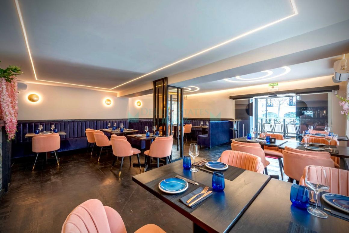 Restaurant for rent in Marbella Golden Mile