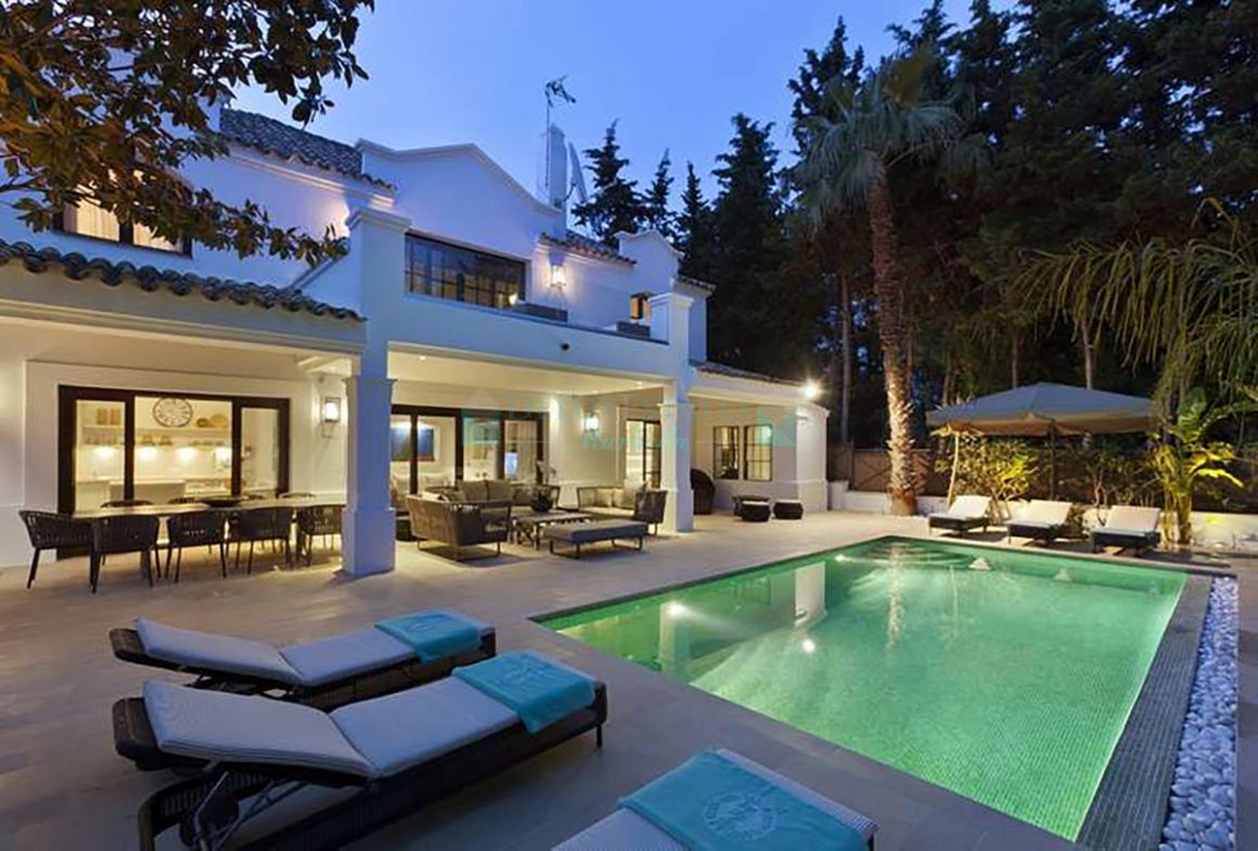 Villa for rent in Marbella Golden Mile