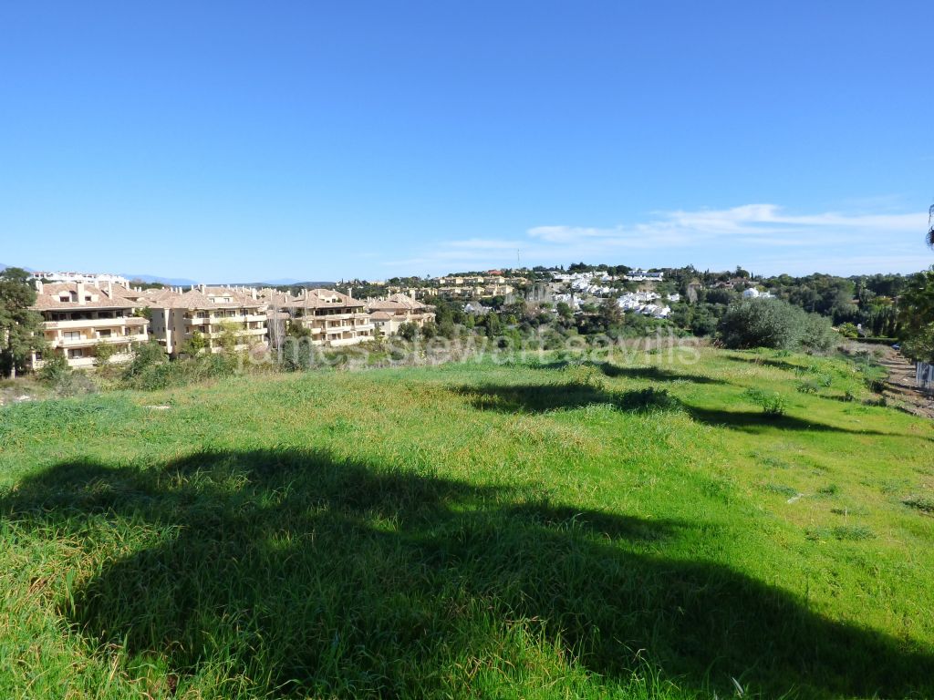 Sotogrande, Rectangular plot with very slight incline on a prestigious road in Sotogrande Alto