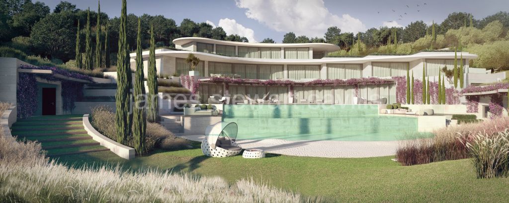 Sotogrande, Beautiful contemporary villa under construction in El Mirador, La Reserva Club