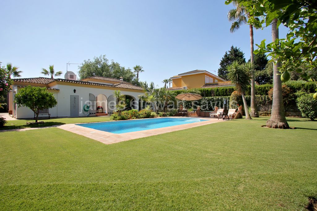 Sotogrande, Lovely single storey villa in the upper area of Sotogrande Costa