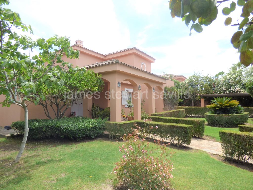 Sotogrande, A well built, south-east facing, two storey villa in Sotogrande Costa
