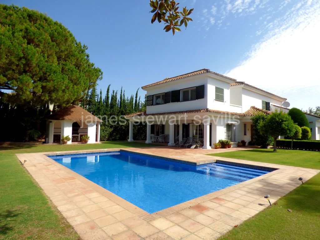 Sotogrande, A delightful four bedroom south facing house in Sotogrande's B Zone.